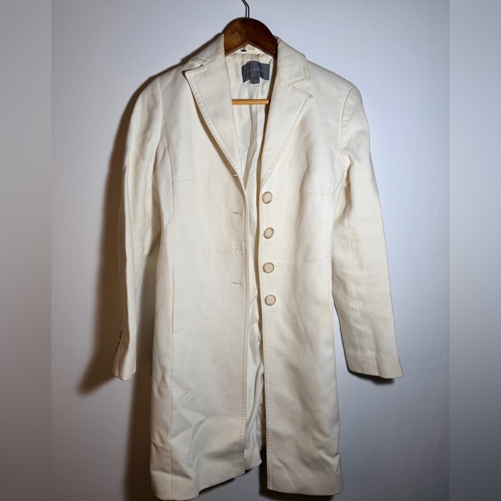 Ann Taylor Elegant Cream Women's Coat